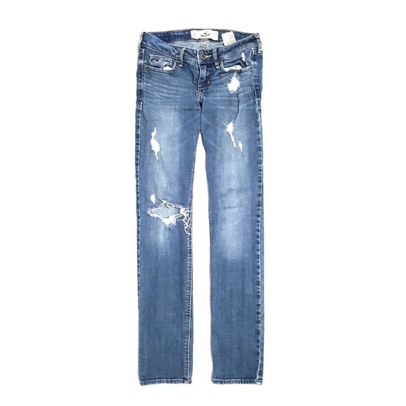 Hollister Denim - Hollister Ripped Destroyed Distressed Skinny Jeans