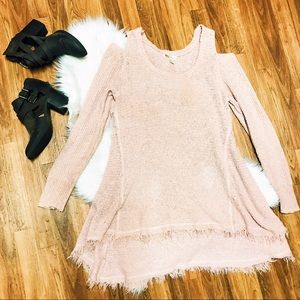 Bohemian Blush Sweater