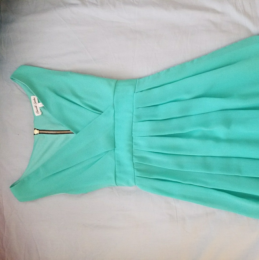 Teal dress