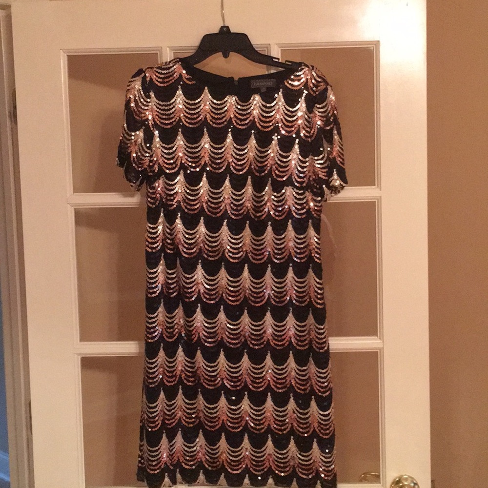 Formal cocktail dress.