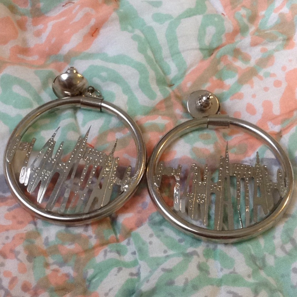 1980s Manhattan earrings
