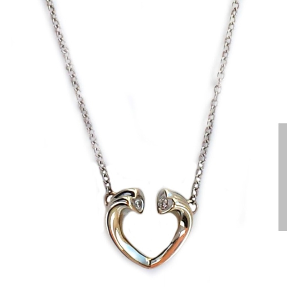 Authentic Tiffany &Co Tenderness Heart Necklace