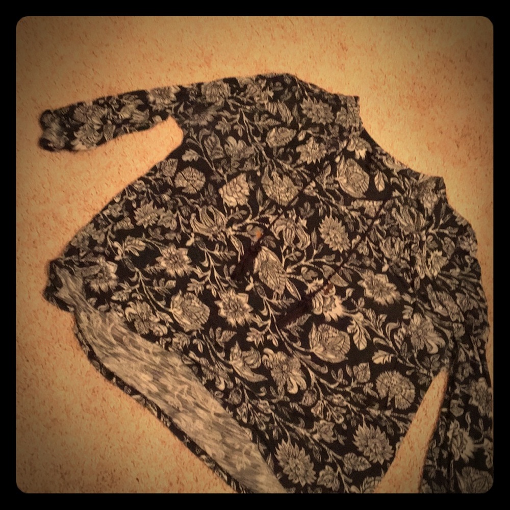 Lucky Brand three quarter sleeve tunic