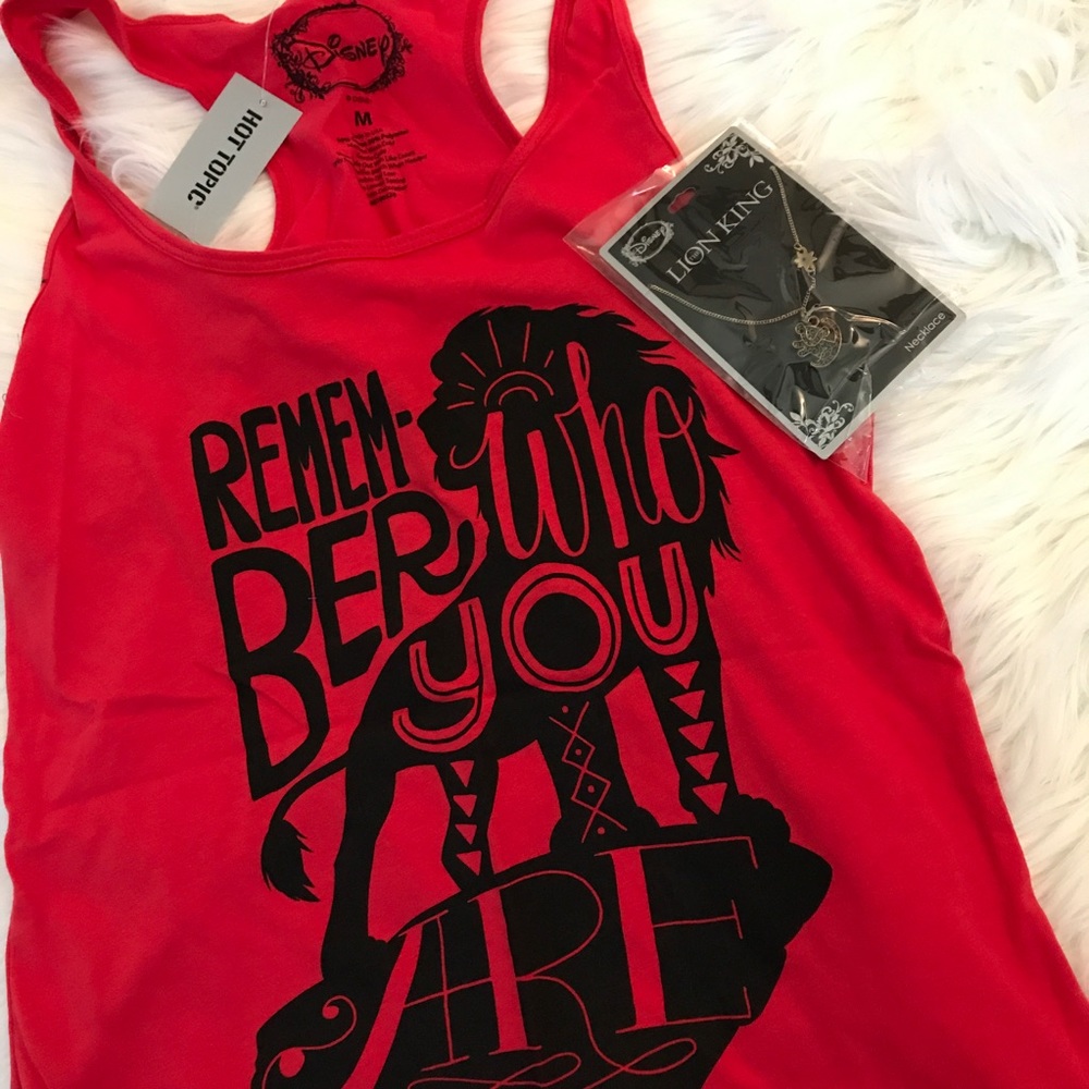 The Lion King Tank & Necklace Combo