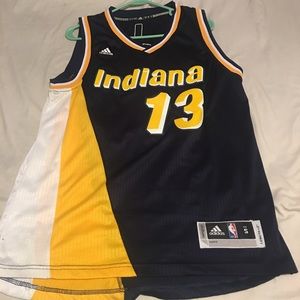 Stitched pacers jersey