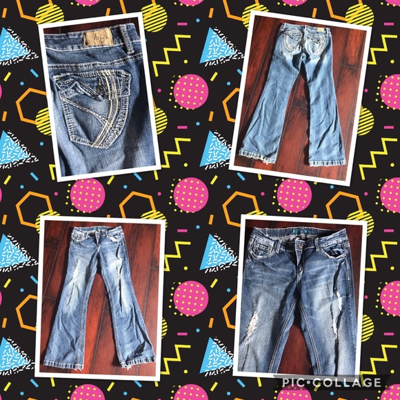 Jeans and a pair of capris - Picture 1 of 2