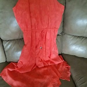 ANA orange summer dress