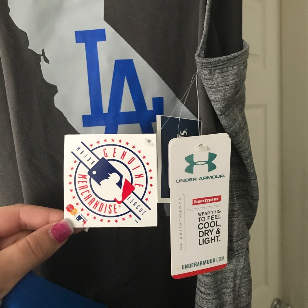 LA dodgers workout outfit