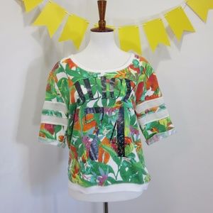 Juicy '74 Tropical Jersey Sweatshirt LL16