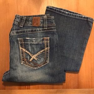 Buckle Wendy Stretch Boot Cut Jeans❤️