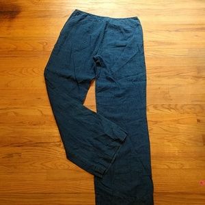 Tommy Bahama wide leg linen trousers