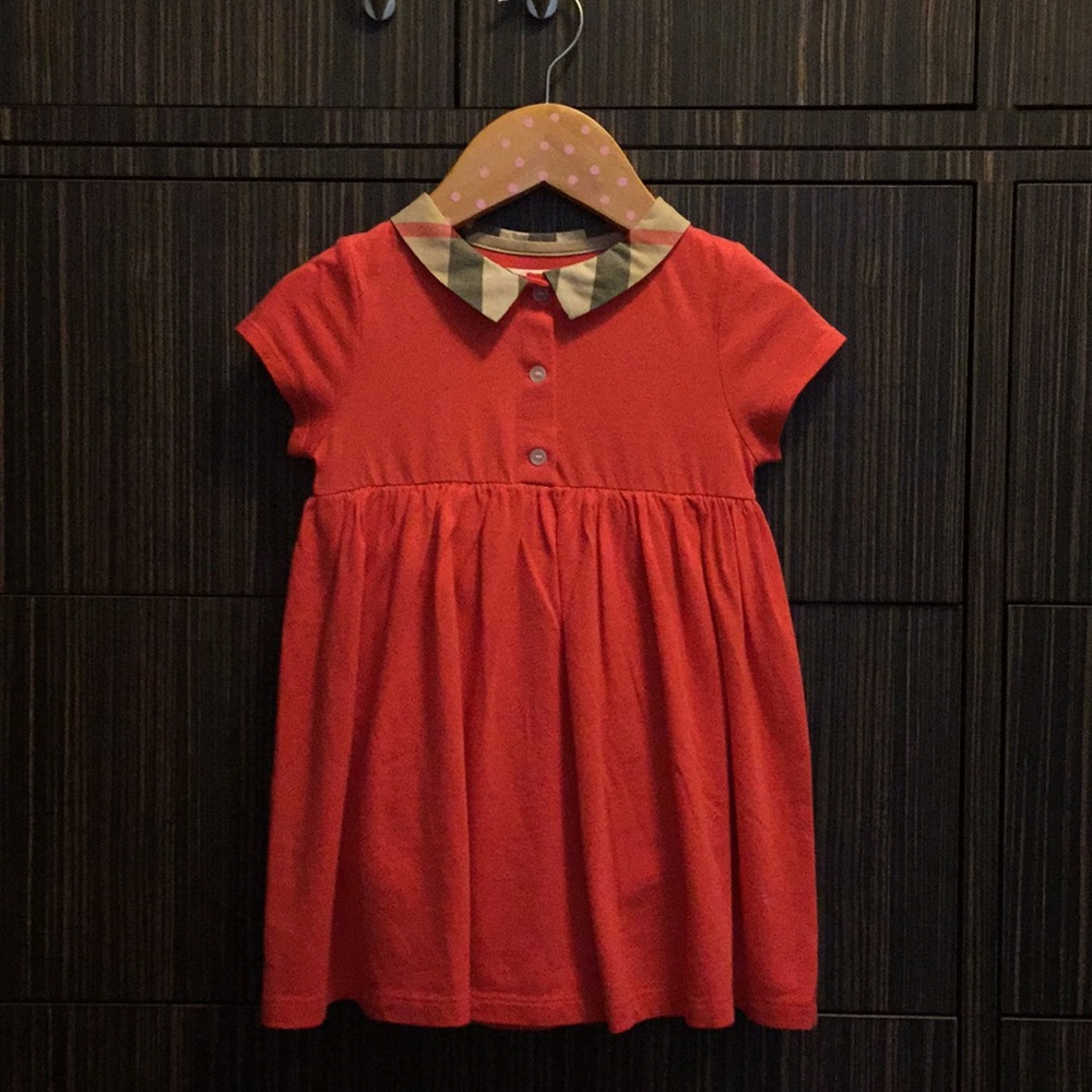 NWT Burberry Baby Bodysuit Dress