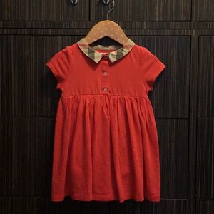 NWT Burberry Baby Bodysuit Dress