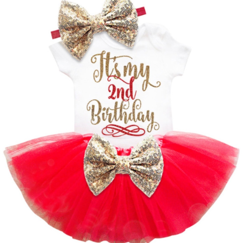 2nd Birthday Outfit Baby Girl