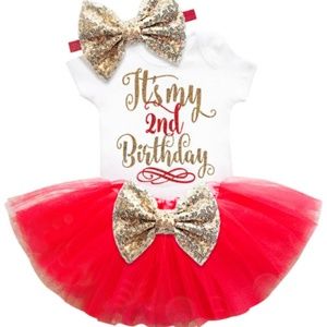 2nd Birthday Outfit Baby Girl
