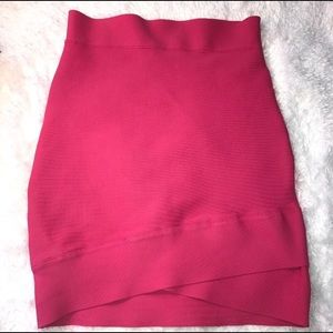 Pink Bandage Skirt - BCBG