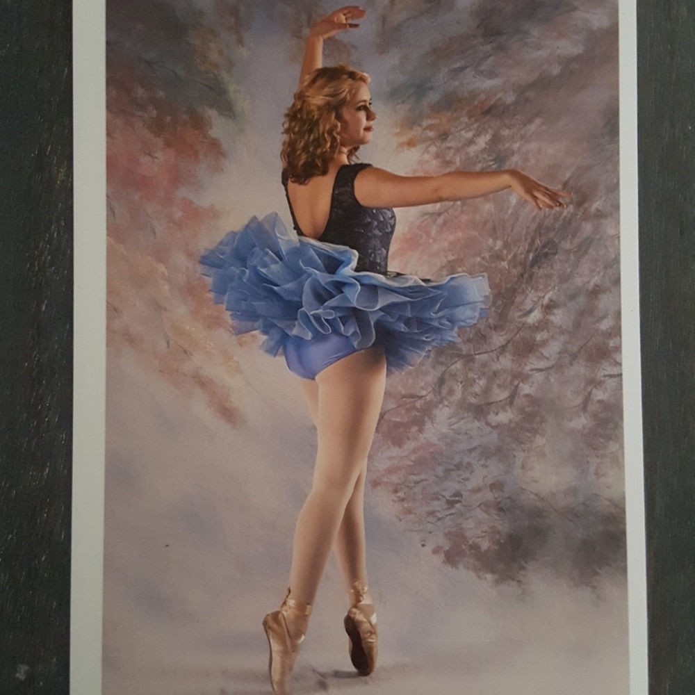High quality blue ballerina costume 4/6
