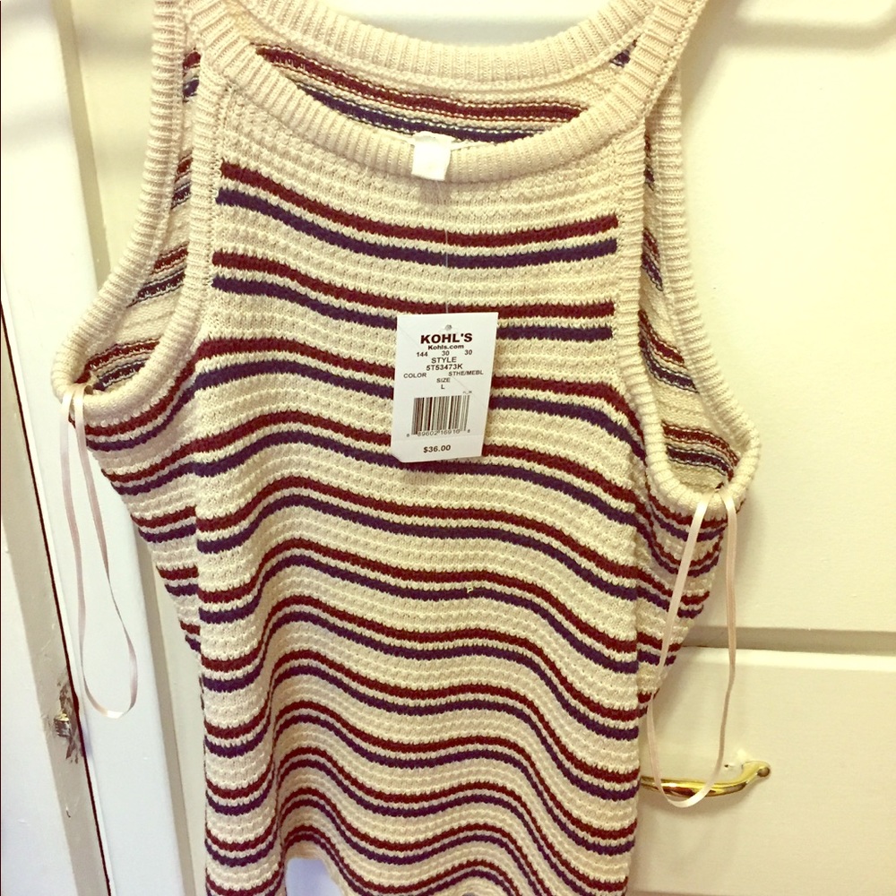 Kohls Large dressy tank top