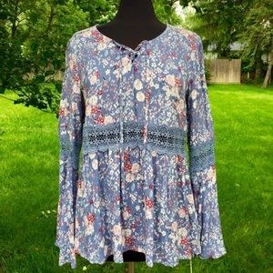Boho Bell Sleeve Top