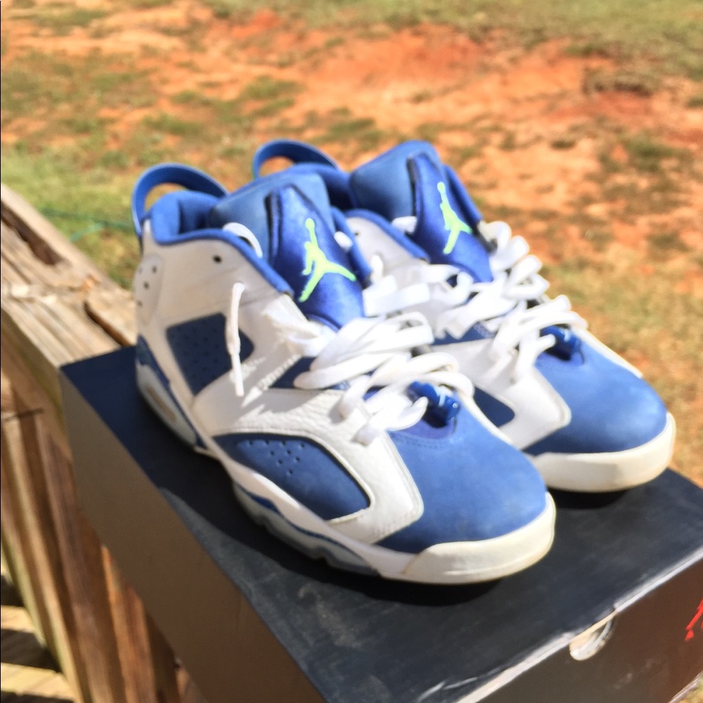 AIR JORDAN 6 Seahawks