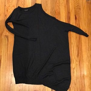 Allsaints oversized sweater dark grey