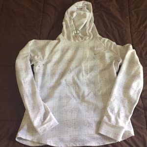 Nike Dri Fit Long Sleeve Hooded Pullover Large