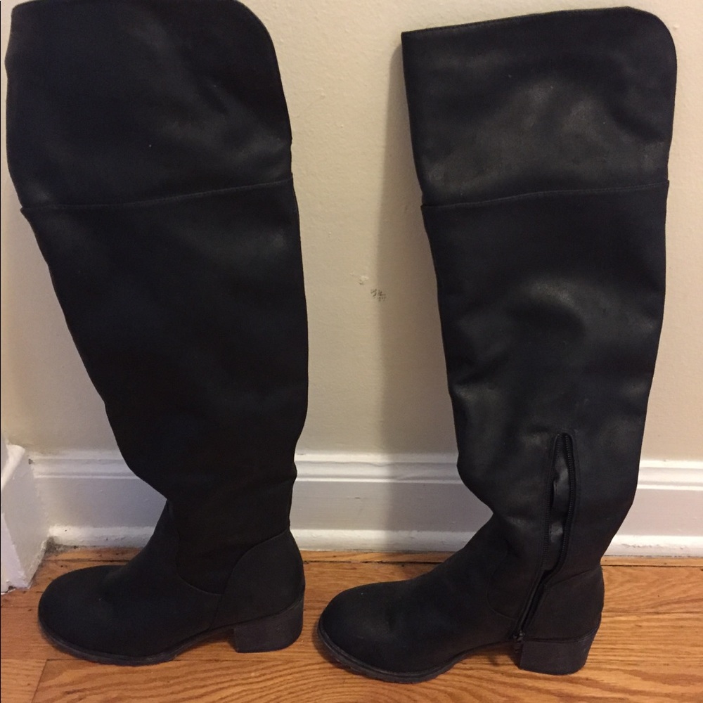 Knee high boots