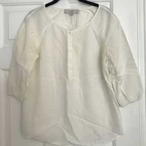 LOFT blouse size small