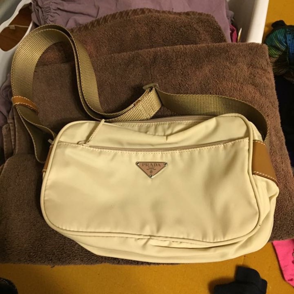 Tan Prada Bag