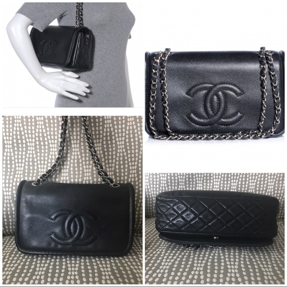 ๐ซโ๏ธSOLDโ๏ธ๐ซChanel Caviar CC Timeless Flap Bag - Picture 5 of 7