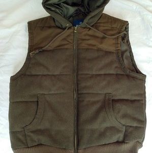 Old Navy Hooded Mens Vest