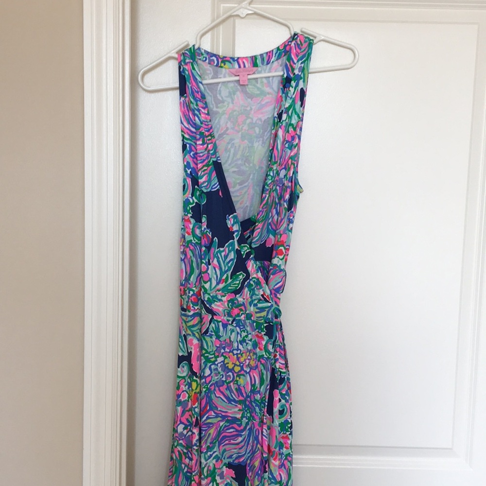 Lilly Pulitzer Wrap Maxi Dress