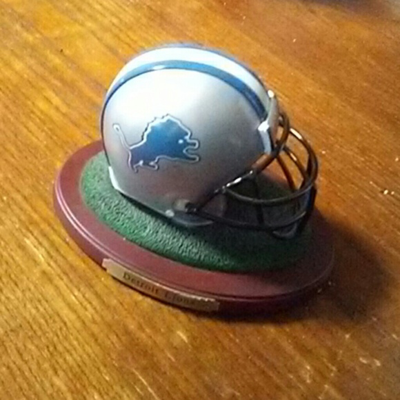 Detroit lions collector desk office decor