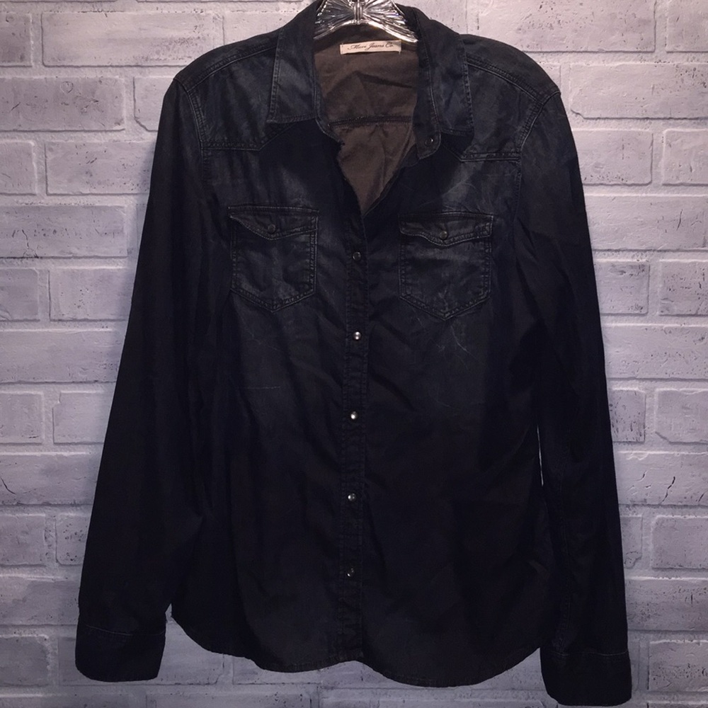 Mavi Jeans Co Chambray Top