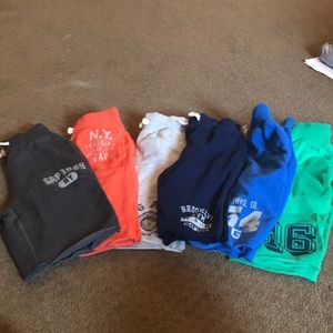 Boys Gap comfy shorts. Set of six. Brand new.