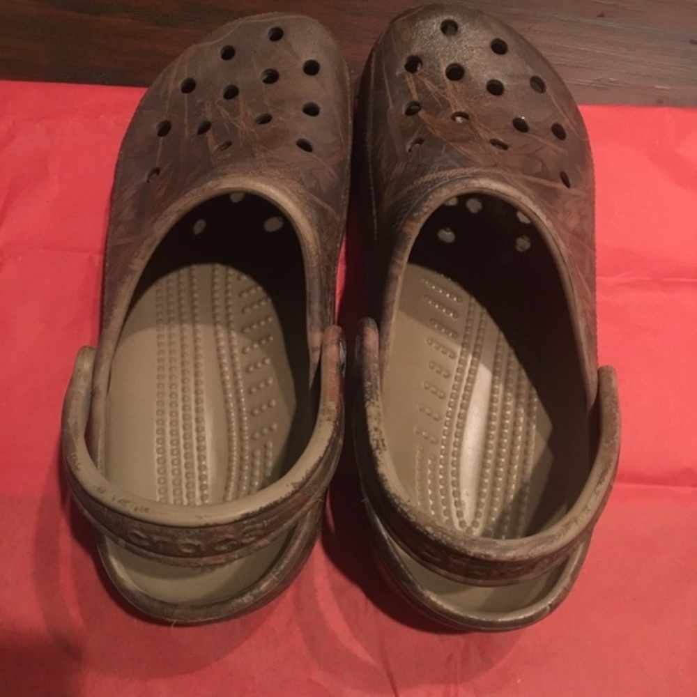 Camo Crocs