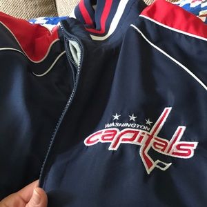 Washington Capitals reversible winter coat