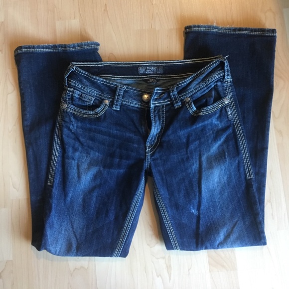 Silver suki jeans boot cut 30x30 - Picture 2 of 3