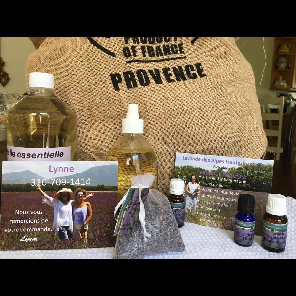 Pure Lavender oil and sachets