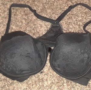 Size 36 c vs black racerback bra like new