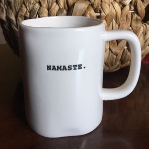 Rae Dunn NAMASTE. coffee mug