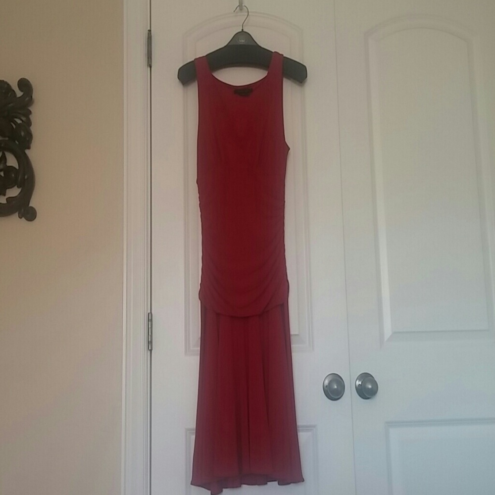 Red BCBGMaxAzria Cocktail Dress
