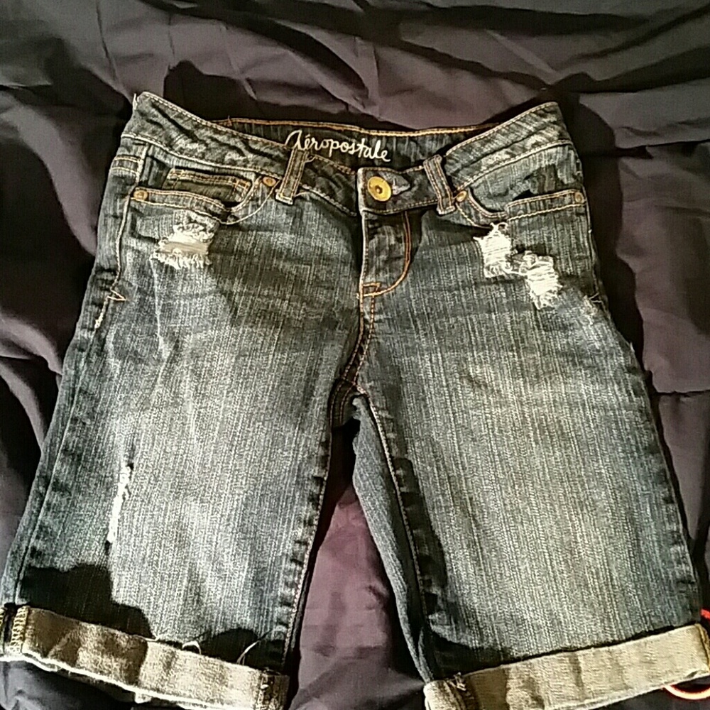 Aeropostale jean shorts