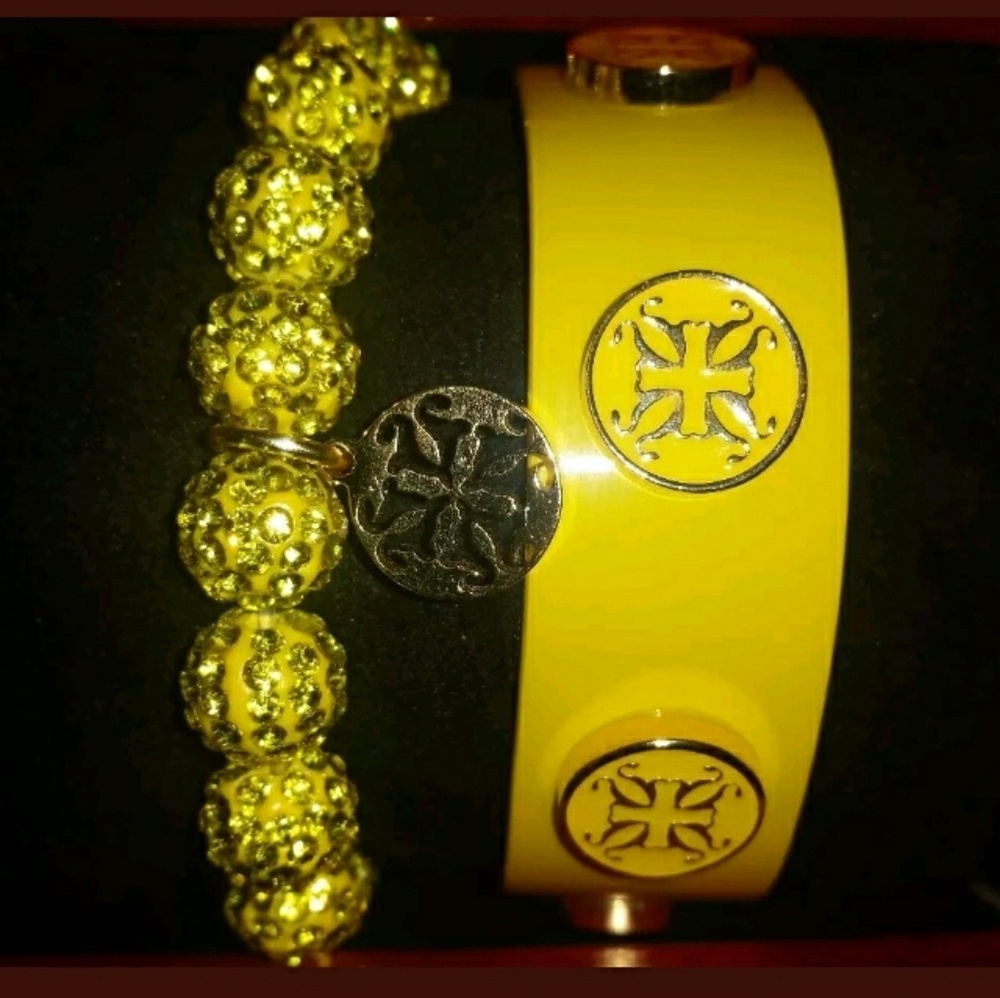 Rustic Cuff Yellow Meagen & Emerson