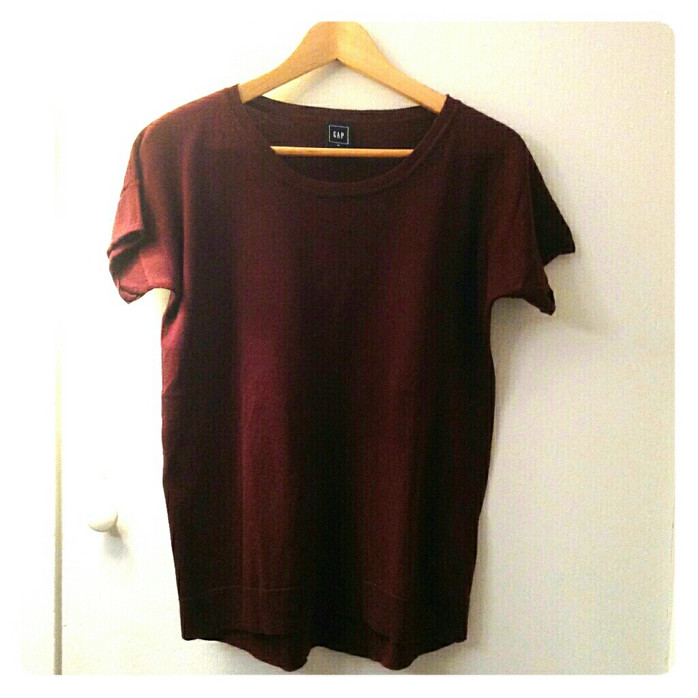 👋Closet closing soon!GAP Short-sleeve sweater - Picture 1 of 4