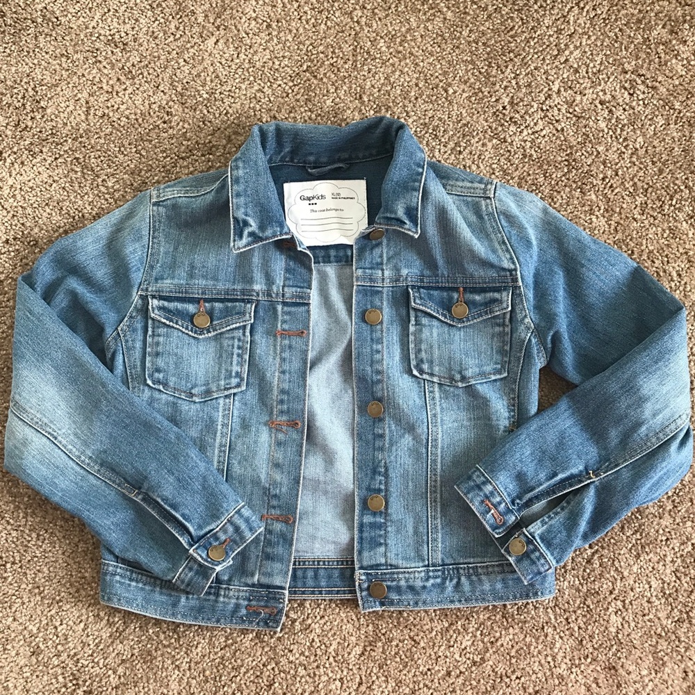 GAP Girls Jean Jacket Size 12