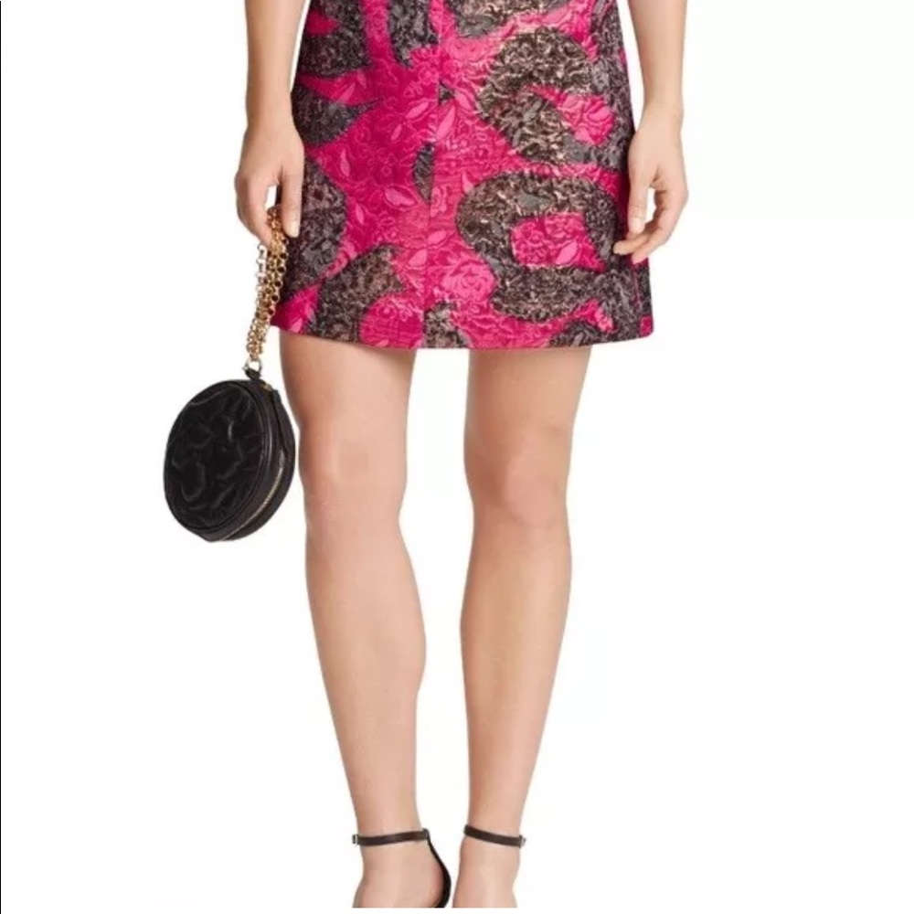 Draper James Pink Fuchsia Lafayette Pencil Skirt