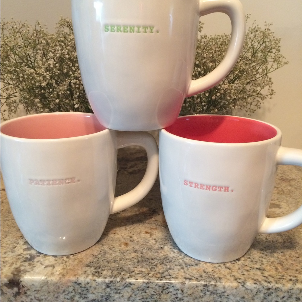 GORGEOUS Rae Dunn Typesetter Mugs.
