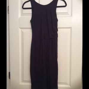 LOFT NWT sleeveless black dress