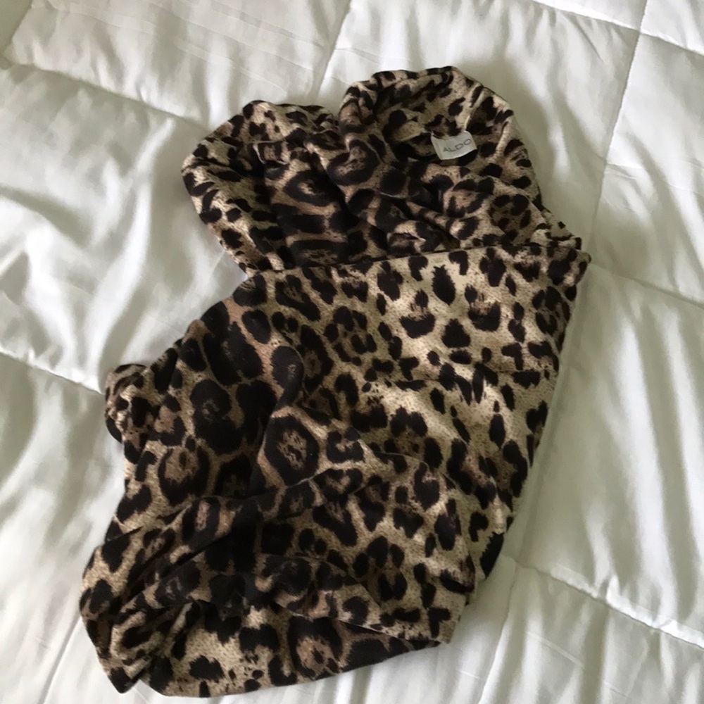 Aldo Cheetah print infinity scarf